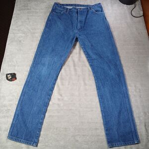 Wrangler 13MWZ Mens 40x36 Blue Cowboy Cut Jeans Western Original Fit Denim Pants